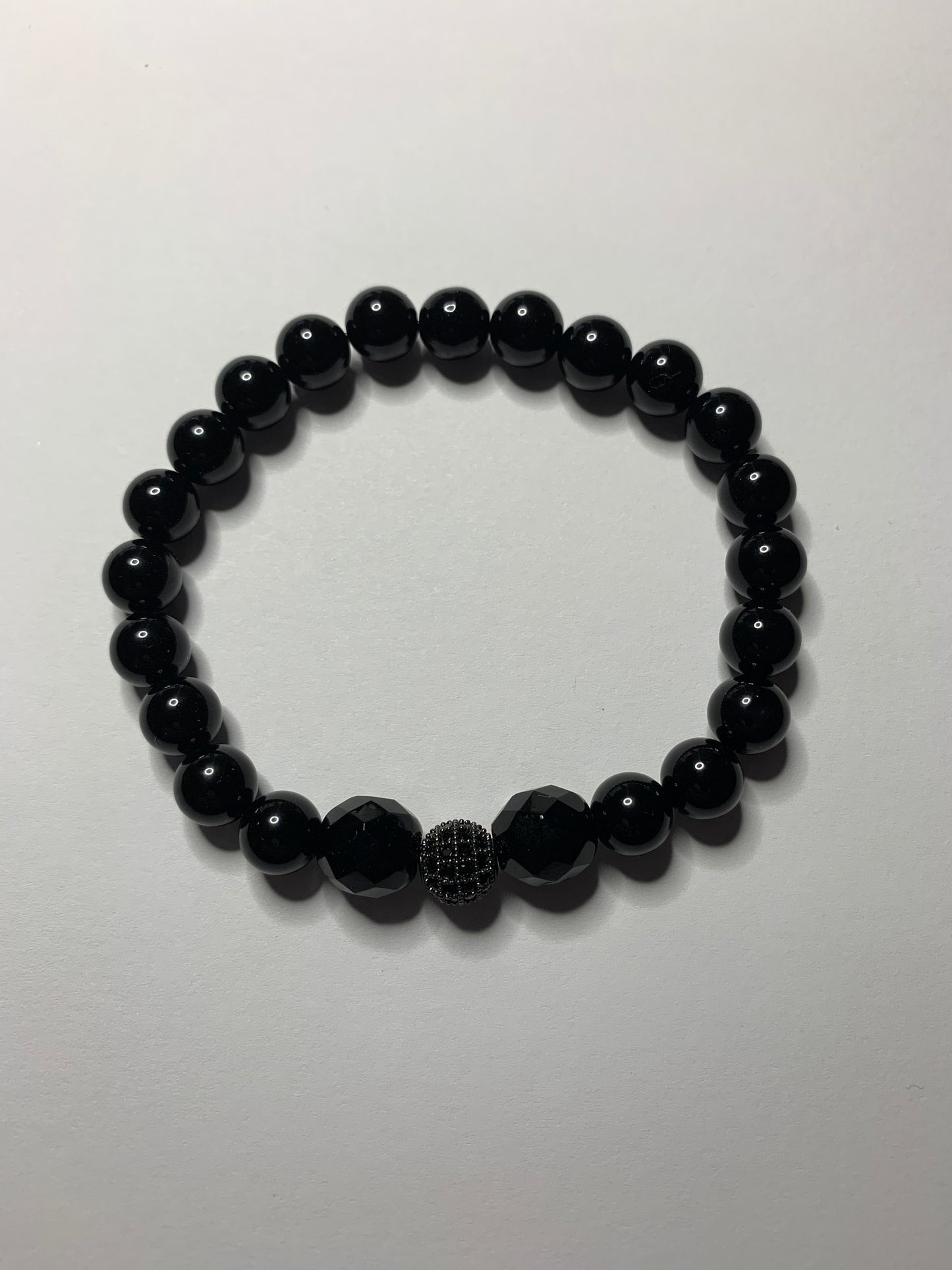 Elastic Black Bracelet