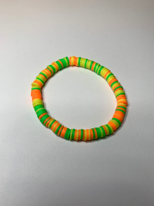 Clay Beaded Bracelet / Sour Vibes