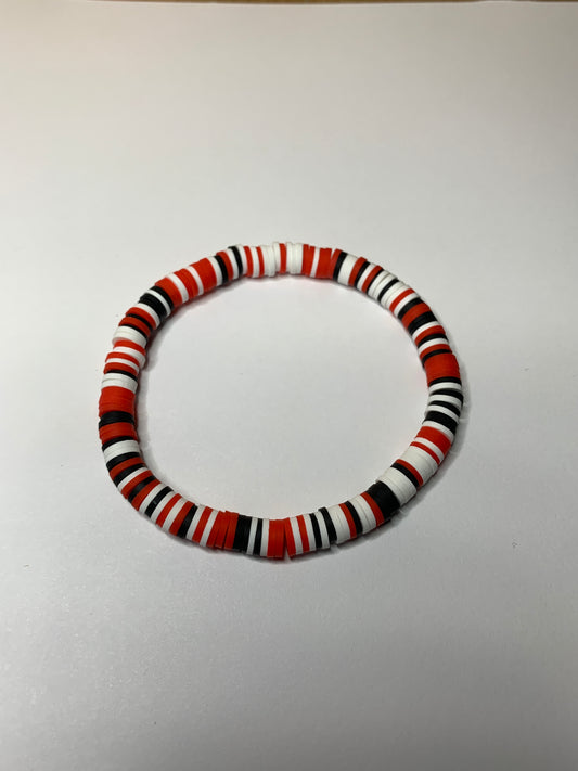 Clay Beaded Bracelet / Choco Kat