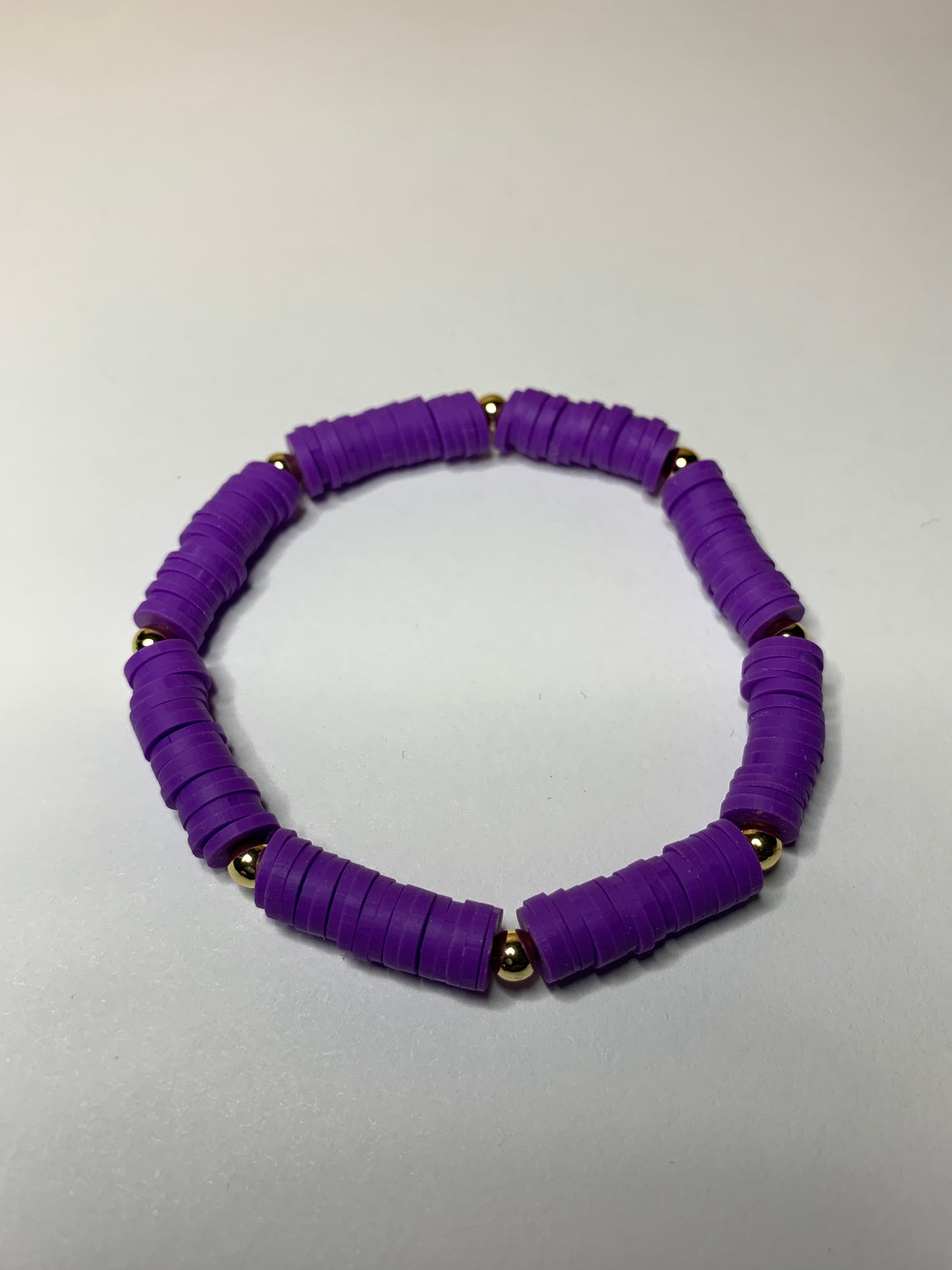 Beaded Clay Bracelet