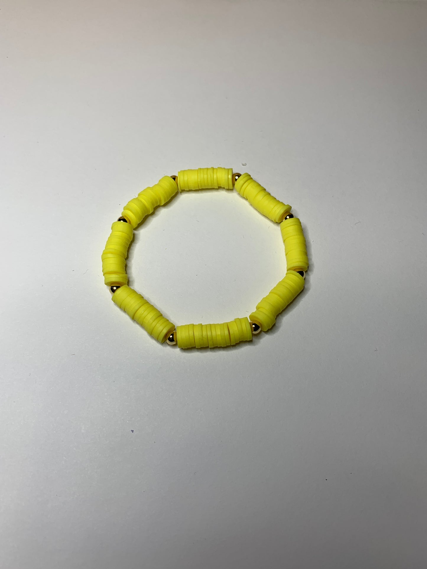 Beaded Clay Bracelet