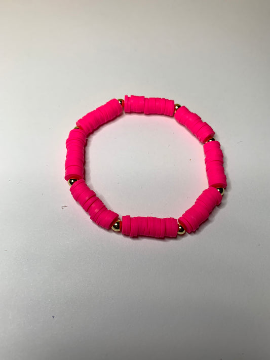 Beaded Clay Bracelet