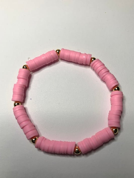 Beaded Clay Bracelet