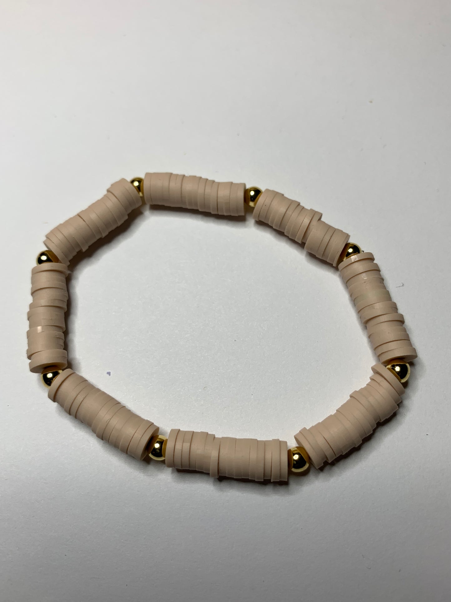 Beaded Clay Bracelet