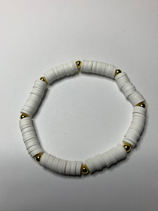 Beaded Clay Bracelet