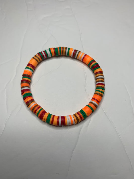 Clay Beaded Bracelet / Hello Autumn