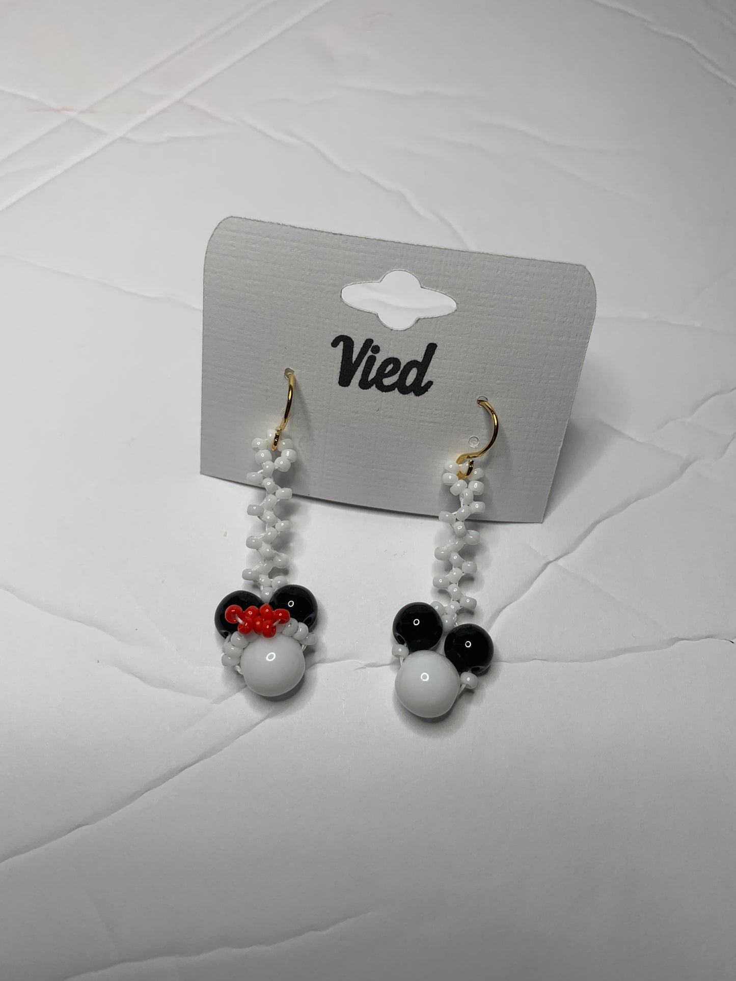 Seed Bead Earring / M and M