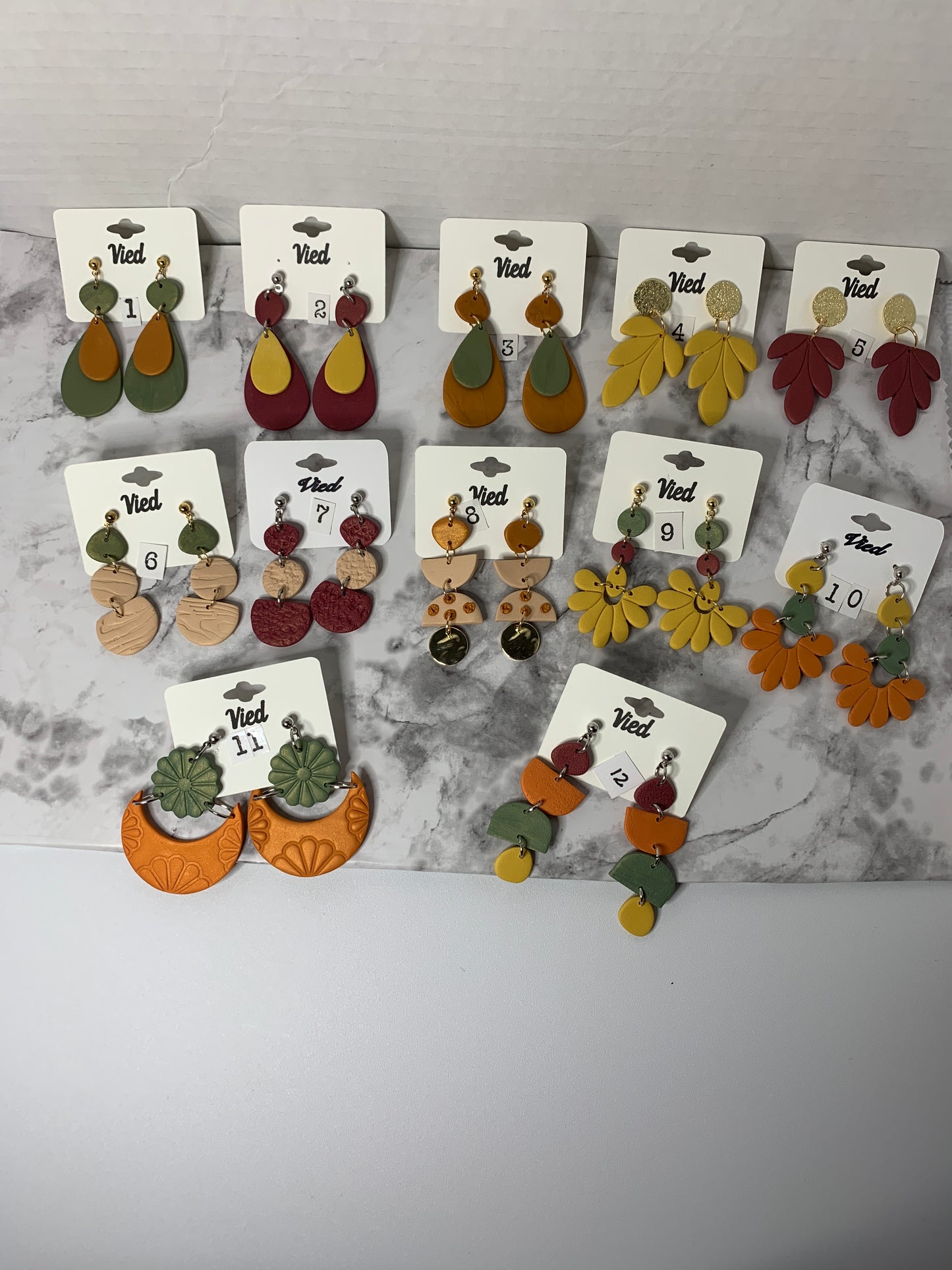 Polymer Clay Earring